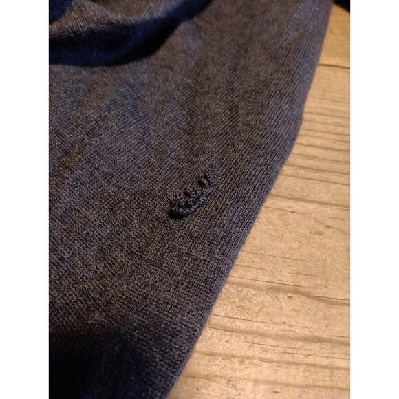 346 Brooks Brothers Womens M Gray Sweater Dress 100% Merino Wool Minimalist - Picture 7 of 7